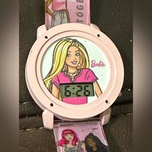 Barbie Pink and White Wristwatch